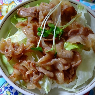 甘旨！こってりが美味しい豚丼！